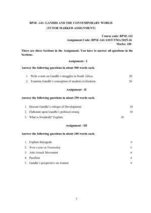 IGNOU BPSE-141 Solved Assignment 2025-26 English Medium