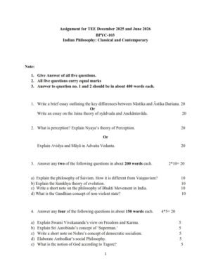 IGNOU BPYC-103 Solved Assignment 2025-26 English Medium