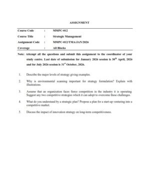IGNOU MMPC-012 Solved Assignment 2026 English Medium