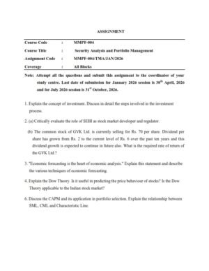IGNOU MMPF-004 Solved Assignment 2026 English Medium