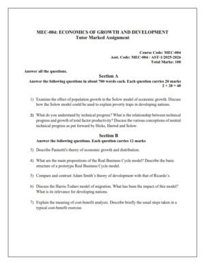 IGNOU MEC-004 Solved Assignment 2025-26 English Medium