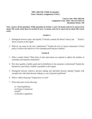 IGNOU MEC-006 Solved Assignment 2025-26 English Medium