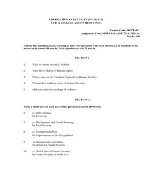IGNOU MGPE-011 Solved Assignment 2025-26 English Medium