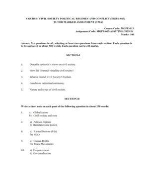IGNOU MGPE-013 Solved Assignment 2025-26 English Medium