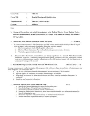 IGNOU MHH-011 Solved Assignment 2025-26 English Medium