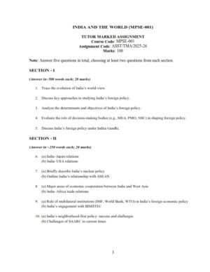 IGNOU MPSE-01 Solved Assignment 2025-26 English Medium