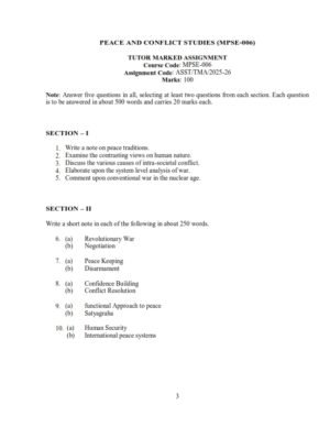 IGNOU MPSE-06 Solved Assignment 2025-26 English Medium