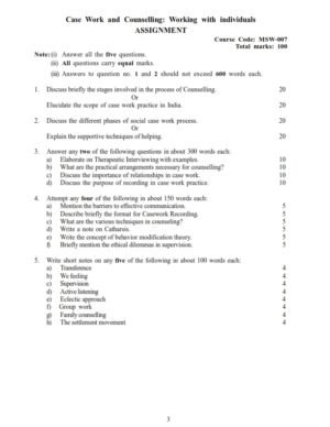 IGNOU MSW-007 Solved Assignment 2025-26 English Medium