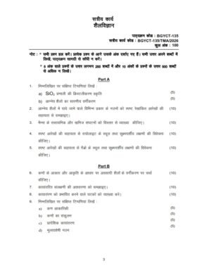IGNOU BGYCT–135 Solved Assignment 2026 Hindi Medium