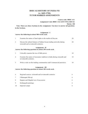 IGNOU BHIC-112 Solved Assignment 2025-26 English Medium