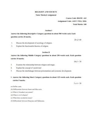 IGNOU BSOM-163 Solved Assignment 2026 English Medium