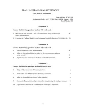 IGNOU BPAC-110 Solved Assignment 2025-26 English Medium