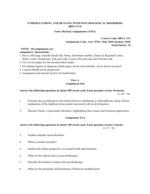 IGNOU BPCC-113 Solved Assignment 2025-26 English Medium