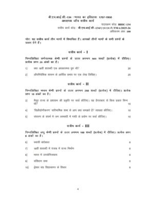 IGNOU BHIC-134 Solved Assignment 2025-26 Hindi Medium