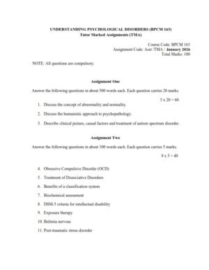 IGNOU BPCM-163 Solved Assignment Jan-2026 English Medium