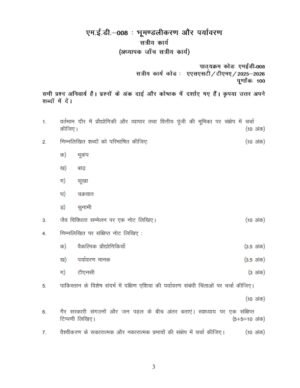 IGNOU MED-08 Solved Assignment 2025-26 Hindi Medium