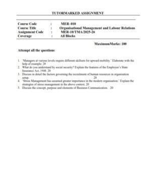 IGNOU MER-010 Solved Assignment 2025-26 English Medium