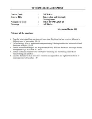 IGNOU MER-014 Solved Assignment 2025-26 English Medium