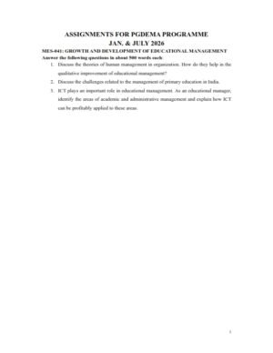 IGNOU MES-041 Solved Assignment 2026 English Medium