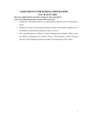 IGNOU MES-042 Solved Assignment 2026 English Medium