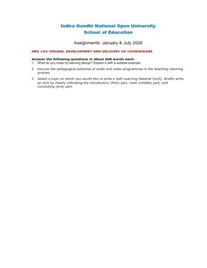 IGNOU MES-134 Solved Assignment 2026 English Medium