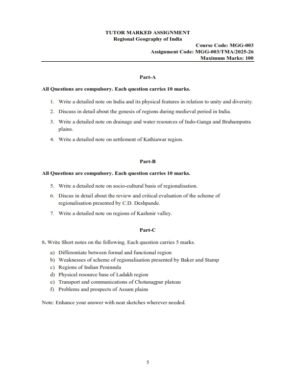 IGNOU MGG-03 Solved Assignment 2025-26 English Medium