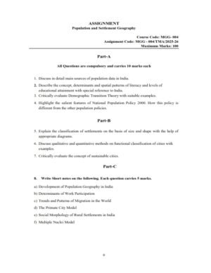 IGNOU MGG-04 Solved Assignment 2025-26 English Medium
