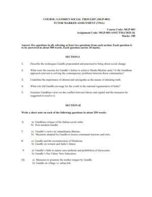 IGNOU MGP-003 Solved Assignment 2025-26 English Medium