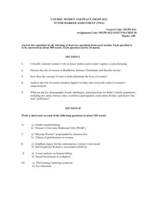 IGNOU MGPE-012 Solved Assignment 2025-26 English Medium