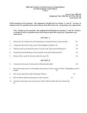 IGNOU MHI-106 Solved Assignment 2025-26 English Medium