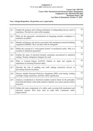 IGNOU MIS-024 Solved Assignment July-2025 English Medium