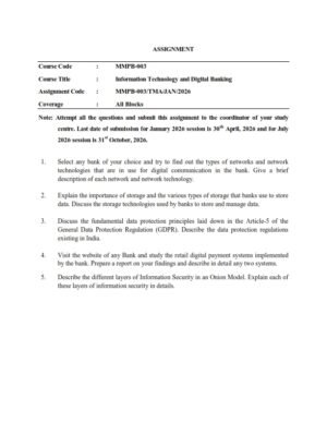 IGNOU MMPB-003 Solved Assignment 2026 English Medium