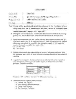 IGNOU MMPC-005 Solved Assignment 2026-27 English Medium