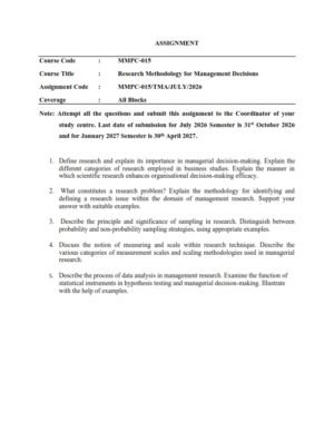 IGNOU MMPC-015 Solved Assignment 2026-27 English Medium