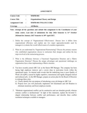 IGNOU MMPH-01 Solved Assignment 2026-27 English Medium