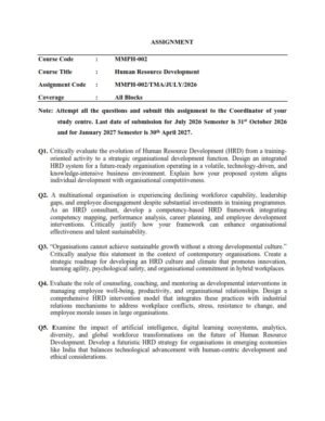 IGNOU MMPH-02 Solved Assignment 2026-27 English Medium