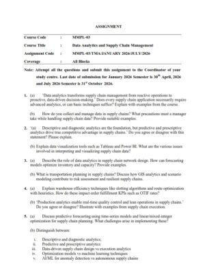IGNOU MMPL-003 Solved Assignment 2026 English Medium
