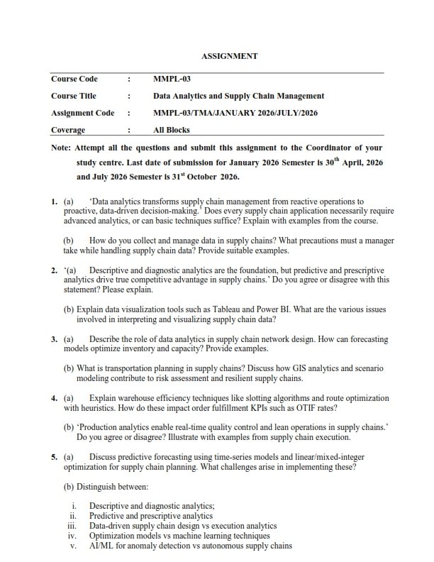 IGNOU MMPL-003 Solved Assignment 2026 English Medium