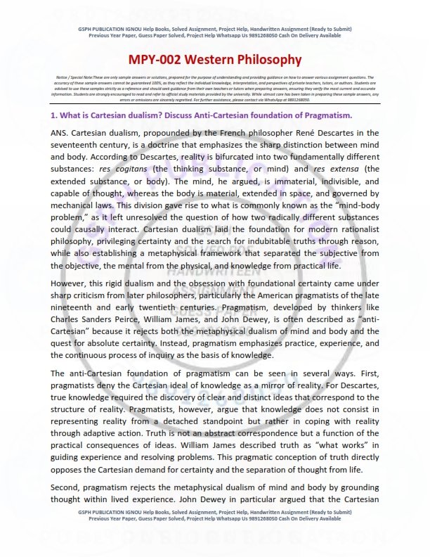 IGNOU MPY-02 Solved Assignment 2025-26 English Medium - Image 3