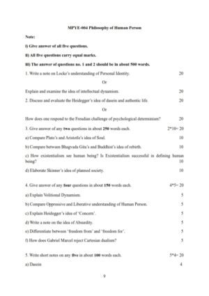 IGNOU MPYE-04 Solved Assignment 2025-26 English Medium