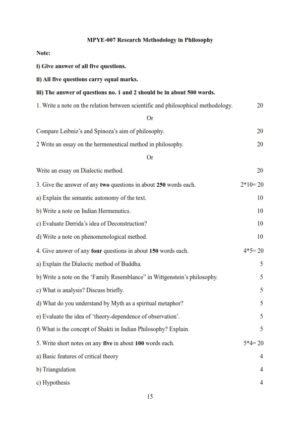 IGNOU MPYE-07 Solved Assignment 2025-26 English Medium