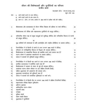 IGNOU MSW-12 Solved Assignment 2025-26 Hindi Medium