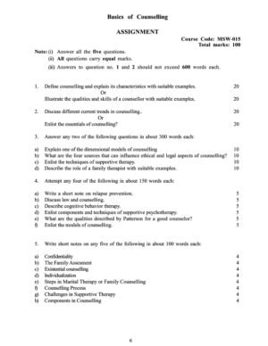 IGNOU MSW-15 Solved Assignment 2025-26 English Medium