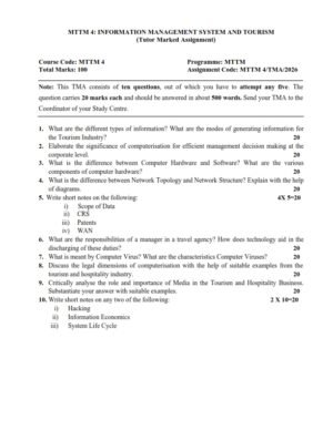 IGNOU MTTM-04 Solved Assignment 2026 English Medium