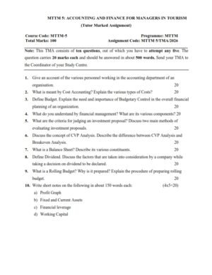 IGNOU MTTM-05 Solved Assignment 2026 English Medium