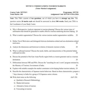 IGNOU MTTM-09 Solved Assignment 2026 English Medium