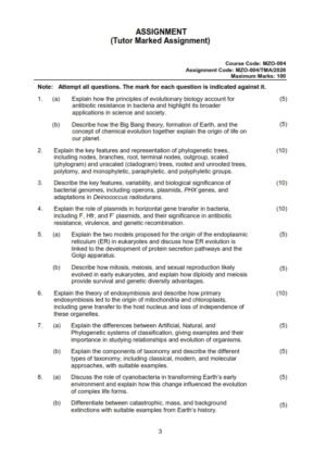 IGNOU MZO-004 Solved Assignment 2026 English Medium