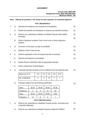 IGNOU MZO-006 Solved Assignment 2026 English Medium