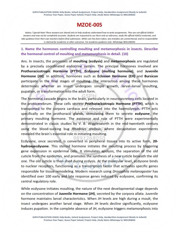 IGNOU MZOE-005 Solved Assignment 2026 English Medium - Image 2