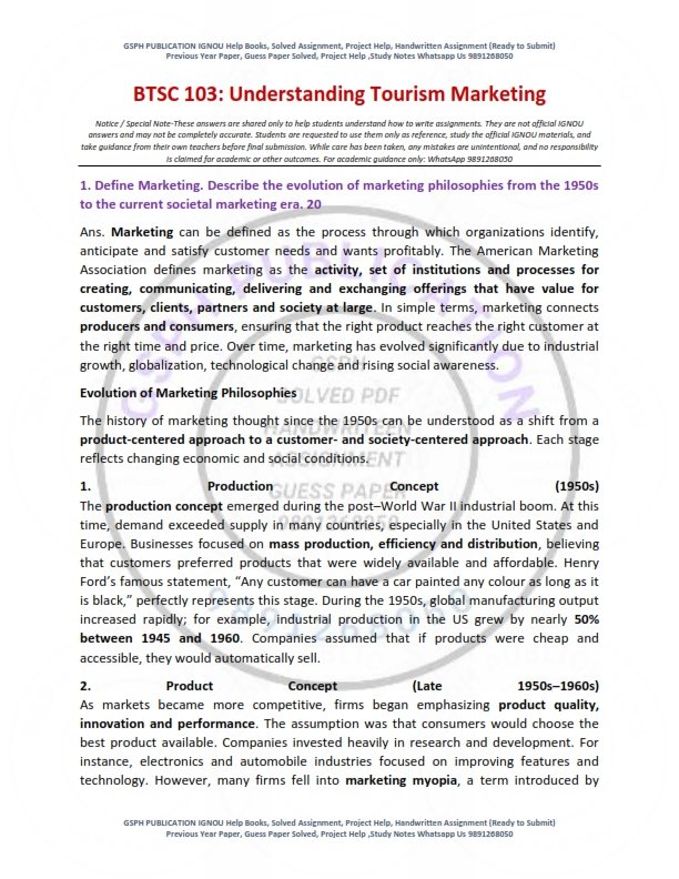 IGNOU BTSC-103 Solved Assignment 2026 English Medium - Image 2